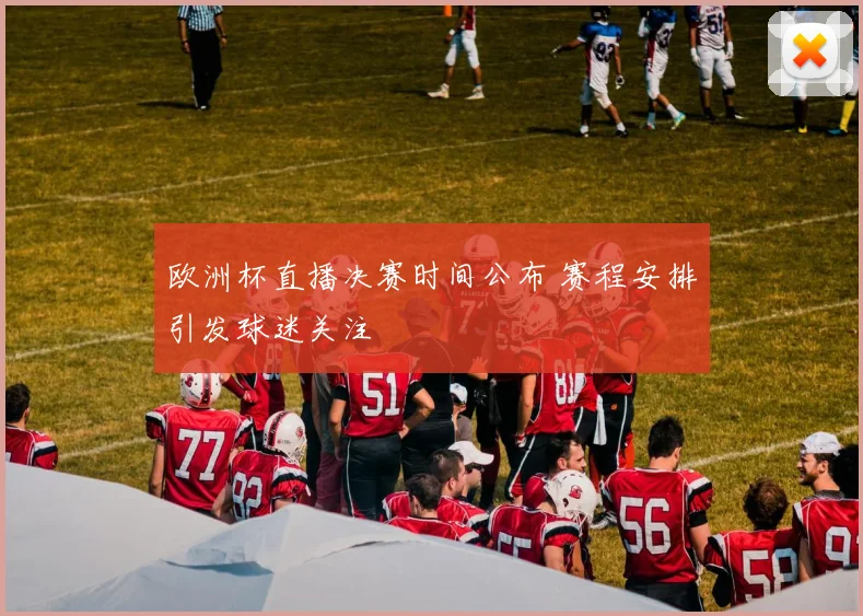欧洲杯直播决赛时间公布 赛程安排引发球迷关注